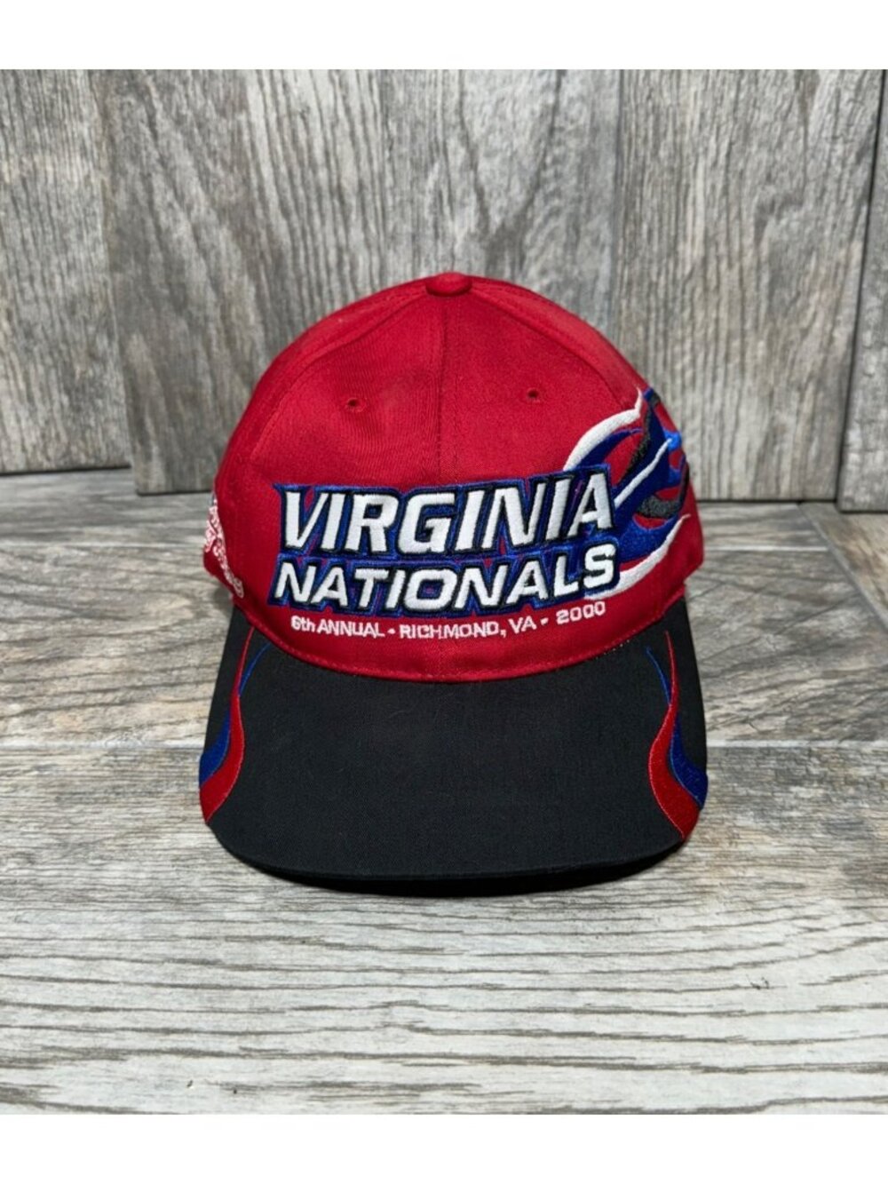 Vintage Virginia Nationals NHRA Winston Drag Racing Richmond 2000 Snapback Hat